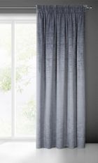 Eurofirany, zasłona zaciemniająca gotowa, na taśmie, Daria, 140-270 cm, stalowy