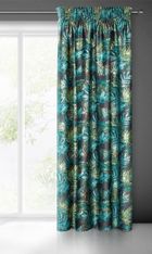 Eurofirany, zasłona zaciemniająca gotowa, na taśmie, Davos, 140-270 cm, czarny