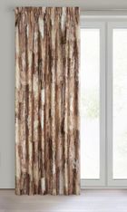 Eurofirany, zasłona zaciemniająca gotowa, na taśmie, Ella, 140-270 cm, ceglasty