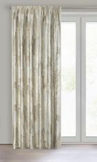 Eurofirany, zasłona zaciemniająca gotowa, na taśmie, Ella, 140-270 cm, kremowy