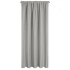 Eurofirany, zasłona zaciemniająca gotowa, na taśmie, Garden, 155-200 cm, szary