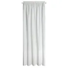 Eurofirany, zasłona zaciemniająca gotowa, na taśmie, Melanie, 140-270 cm, biały