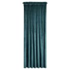 Eurofirany, zasłona zaciemniająca gotowa, na taśmie, Melanie, 140-270 cm, ciemnoniebieski