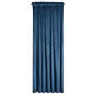 Eurofirany, zasłona zaciemniająca gotowa, na taśmie, Melanie, 140-270 cm, granatowy