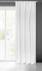 Eurofirany, zasłona zaciemniająca gotowa, na taśmie, Milan, 140-300 cm, biały