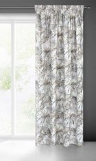 Eurofirany, zasłona zaciemniająca gotowa, na taśmie, Rodos, 140-270 cm, biały