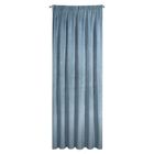 Eurofirany, zasłona zaciemniająca gotowa, na taśmie, Villa, 140-270 cm, niebieski