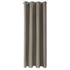Eurofirany, zasłona zaciemniająca gotowa, Nerisa, 140-250 cm, ciemnobeżowy