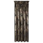 Eurofirany, zasłona zaciemniająca gotowa, Renia, na taśmie, 140-270 cm, czarny
