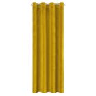 Eurofirany, zasłona zaciemniająca gotowa, Samanta, 140-250 cm, musztardowy