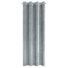 Eurofirany, zasłona zaciemniająca gotowa, Samanta, 140-250 cm, szary
