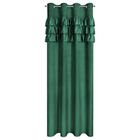 Eurofirany, zasłona zaciemniająca gotowa, Sami, 140-250 cm, ciemnozielony