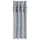 Eurofirany, zasłona zaciemniająca gotowa, Sami, 140-250 cm, srebrny