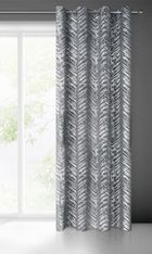 Eurofirany, zasłona zaciemniająca gotowa, Sara, 140-250 cm, stalowy