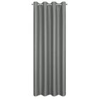 Eurofirany, zasłona zaciemniająca gotowa, Selina, 140-250 cm, stalowy