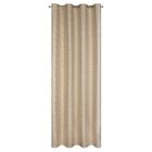Eurofirany, zasłona zaciemniająca gotowa, Semi, 140-250 cm, ciemnobeżowy
