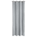 Eurofirany, zasłona zaciemniająca gotowa, Semi, 140-250 cm, srebrny
