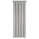 Eurofirany, zasłona zaciemniająca gotowa, Suzan, na taśmie, 135-270 cm, beżowy