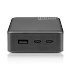 Everactive, powerbank, 20000mAh, 1xUSB, 2xUSB-C, 20W, QC4+, wyświetlacz LCD, czarny, EB-22QB