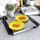 Excellent Electrics, podgrzewacz elektryczny do potraw, stalowy, 2 wkłady