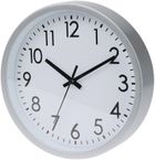 Excellent Houseware, zegar ścienny, srebrny, 20 cm