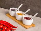 Excellent Houseware, zestaw do przekąsek, dressingów i przystawek, 7 elementów