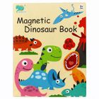 Extralink Kids, układanka magnetyczna, dinozaury, 64 elementy