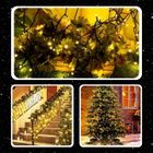 Extralink, lampki choinkowe, świąteczne, 10,5m, 100 LED, ciepłe, białe, na baterie