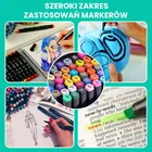 Extralink, zestaw markerów alkoholowych, 168 kolorów