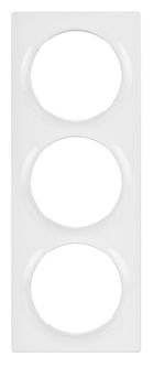 Fibaro, potrójna ramka ozdobna, biała