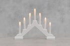 Finnlumor, świecznik adwentowy LED, 7 lampek, 29 cm