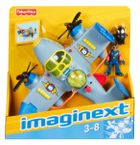 Fisher-Price, Imaginext, Samolot Tornado, zestaw z figurką