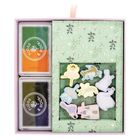 Floss & Rock, Baletnice, zestaw kolorowych pieczątek i książeczka