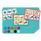 Floss & Rock, Clay & Play, Ocean, zestaw z gliną samoutwardzającą, 10 kolorów