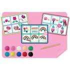 Floss & Rock, Clay & Play, Tęczowe wróżki, zestaw z gliną samoutwardzającą, 10 kolorów