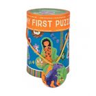 Floss & Rock, Dinozaury, puzzle 4w1