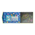 Floss & Rock, Ocean, szkicownik z kredowymi pisakami