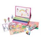 Floss & Rock, Tęczowe Wróżki, magnetyczna układanka i tablica do rysowania