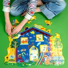 Floss & Rock, Zwierzaki, puzzle, 80 elementów