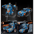 Forange, Engine-Morph, samochód 2w1, klocki konstrukcyjne, 611 elementów