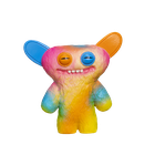 Fuggler, Count Undergoo Mcgoo Green, Grin Grin Multi, Oogah Boogah Leopard, figurki kolekcjonerskie, 3 szt.
