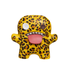 Fuggler, Gaptooth Mcgoo Lilac, Oogah Boogah Leopard, Gaptooth Mcgoo Clue, Wide Eyed Weirdo Blue, Wide Eyed Weirdo Red, figurki kolekcjonerskie, 6 szt.