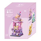 Fun, klocki konstrukcyjne, sklep z bubble tea, 281 elementów