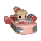 Funko Bitty Pop! Rides: Star Wars, Speeder i Luke Skywalker, mini figurka kolekcjonerska
