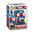Funko Pop! Marvel: Holiday, Kapitan Ameryka, figurka kolekcjonerska
