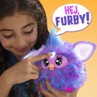 Furby, fioletowy, pluszowa zabawka elektroniczna