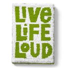 Gadget Master, Live Life Loud, notes z cekinami, 1 szt.