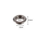 Gardlov, zestaw oczek do plandeki, 12 mm, 100 szt.