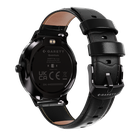 Garett, Quantum, smartwatch, stalowy, czarny