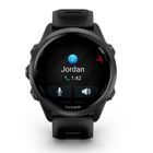Garmin, Forerunner 570 AMOLED, zegarek, 42 mm, czarny